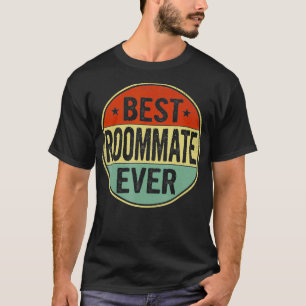 Bestes Mitbewohner je Retro Style Cooles Tagesgesc T-Shirt