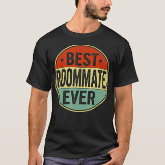 Bestes Mitbewohner je Retro Style Cooles Tagesgesc T-Shirt