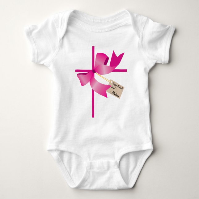 Bestes Muttertagsgeschenk von allen! Baby Strampler (Vorderseite)