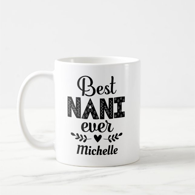 Bestes Nani-Geschenk für Großmutter Kaffeetasse (Links)