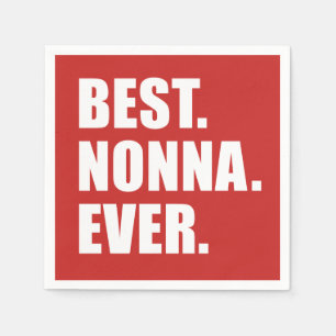 Bestes Nonna überhaupt italienisches Serviette