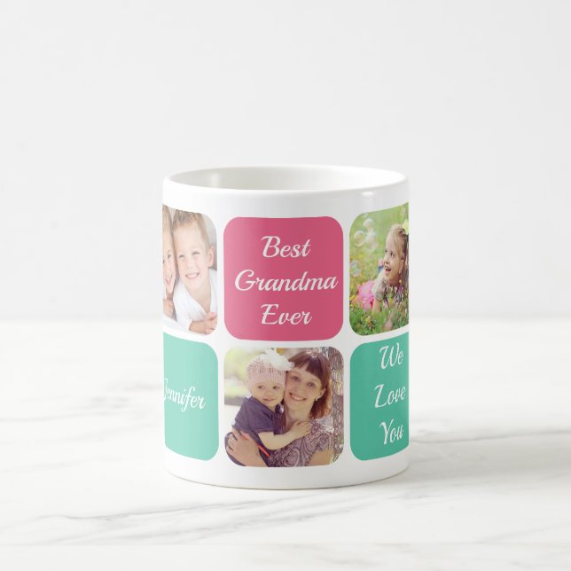 Bestes Oma-Foto Kaffeetasse (Mittel)