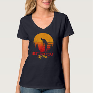 Bestes Opa by Par Golf Lover Geschenk für Männer F T-Shirt