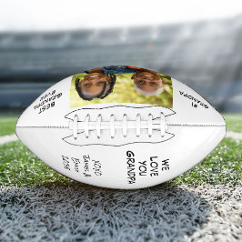 Bestes Opa-Foto Football