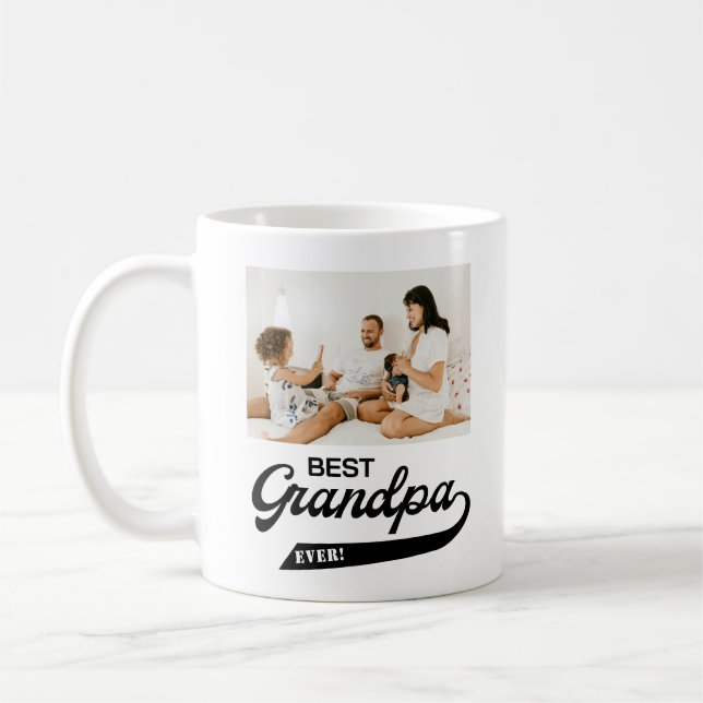 Bestes Opa-Foto Kaffeetasse (Links)