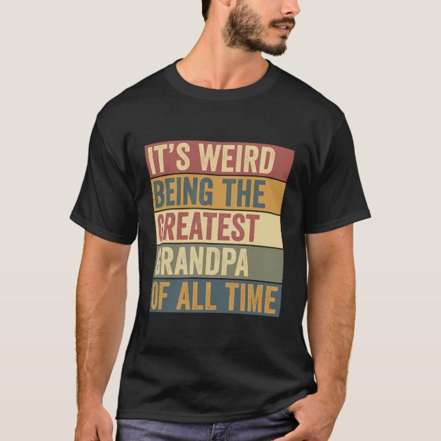 Bestes Opa Funny Sprichwort T-Shirt (Vorderseite)