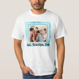 Bestes Opa-jemals-individuelles Foto T-Shirt