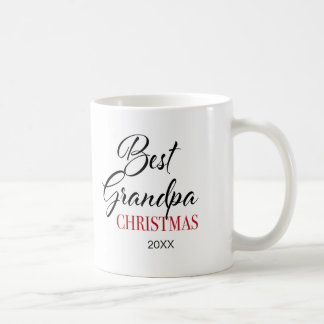 Bestes Opa Weihnachtsfest Foto Kaffee Tasse