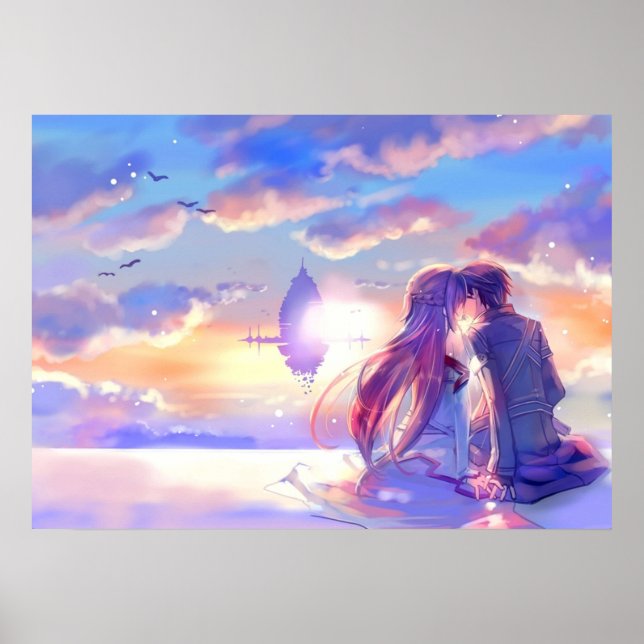 Bestes Paar Asuna und Kirito Poster (Vorne)