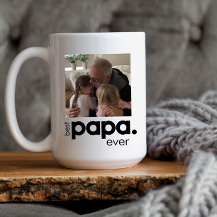 Bestes Papa je Grosses Foto Tasse