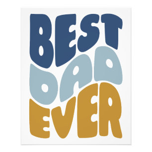 Bestes Papa-Poster Fotodruck