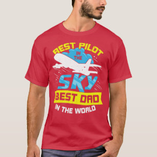 Bestes Pilot im besten Vater der Welt T-Shirt