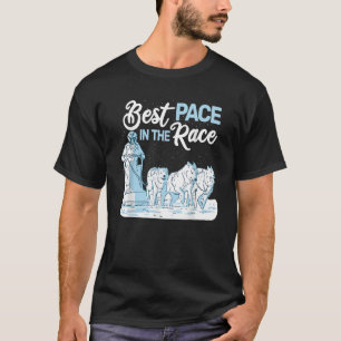 Bestes Race-Sled-Hund-Rennen Champion-Husch T-Shirt
