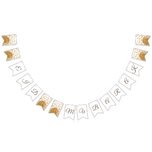 bestes schickes goldenes elegantes glückliches ei wimpelkette