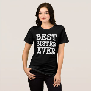 BESTES SCHWESTER-T-SHIRT Tri-Blend SHIRT