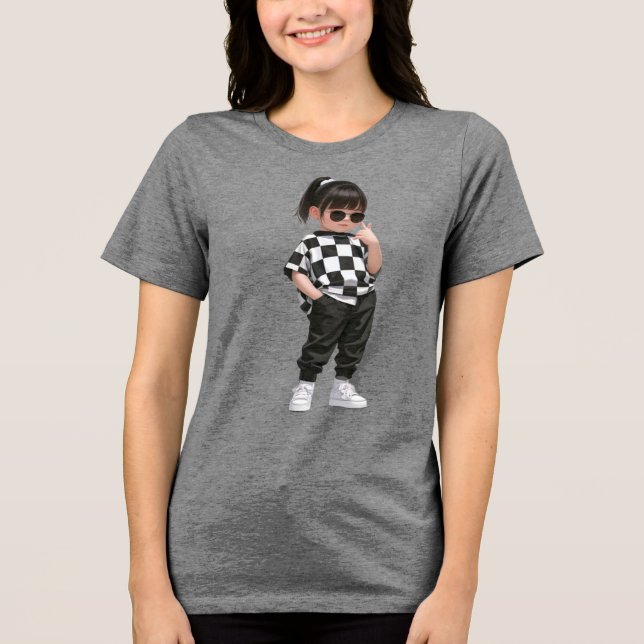 bestes T-Shirt Tri-Blend Shirt (Vorderseite)