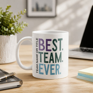Bestes Team Aller Zeiten   Lustige Moderne Team-Wü Kaffeetasse