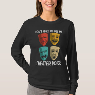 Bestes Theater für Männer Frauen Broadway Musical T-Shirt
