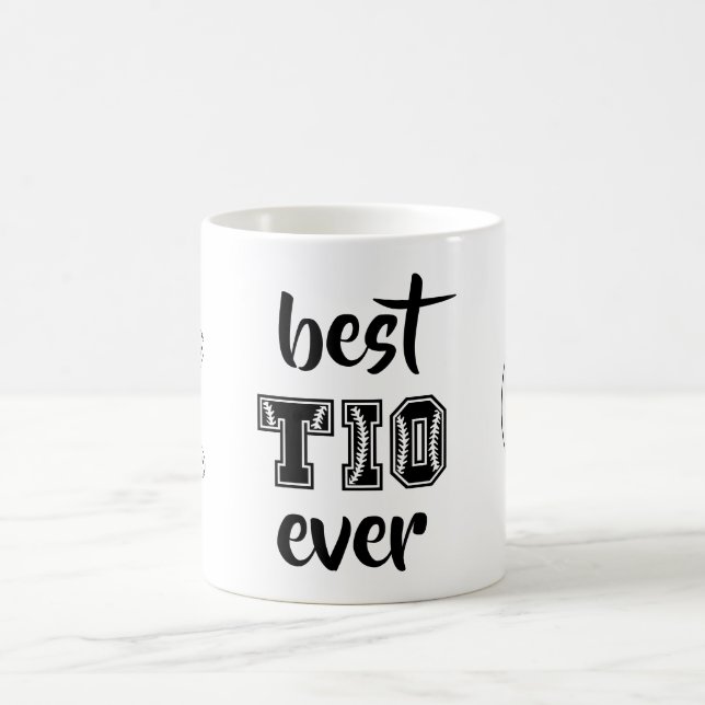 Bestes Tio je Personalisiertes Baseball-Thema Kaffeetasse (Mittel)