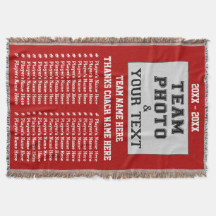 BESTES Trainer-Geschenk-Team-Foto und ALLES Decke