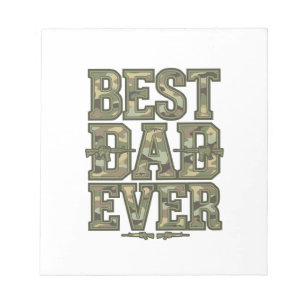 Bestes-Vater-aller-Zeiten-Camo-Vintage-Gravur-Desi Notizblock