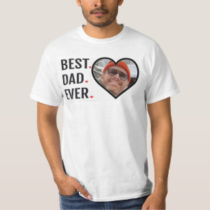 Bestes-Vater-aller-Zeiten-Vatertags-Foto-T-Shirt T-Shirt