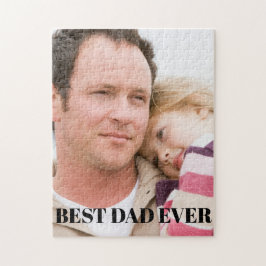 Bestes Vater-Foto Puzzle