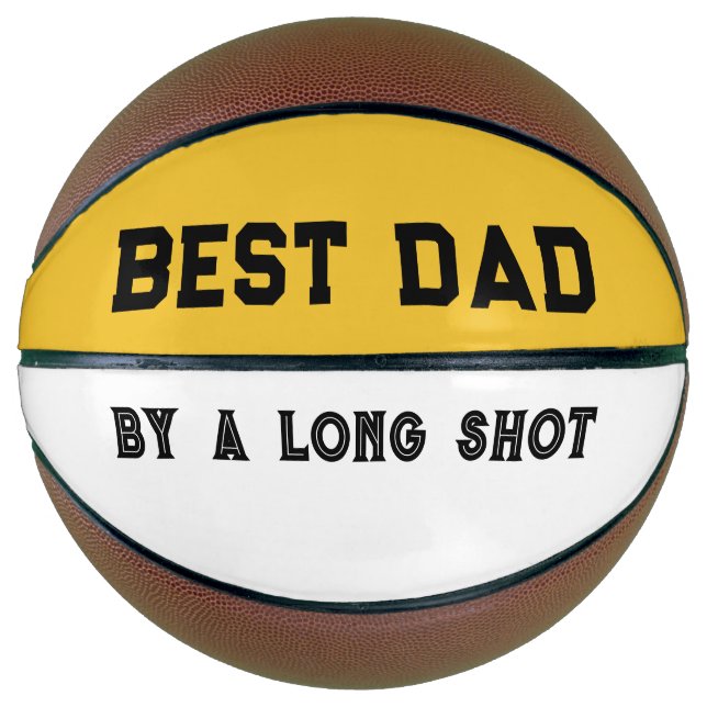 Bestes Vater-Geschenk Basketball (Vorderseite)