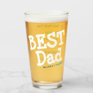 Bestes Vater Glas, beste Geschenkidee für den Vate Glas