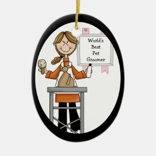 Bestes Weibchen Tee und Bier Keramikornament