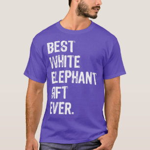 Bestes weißes Elefantengeschenk Ever Funny Christm T-Shirt