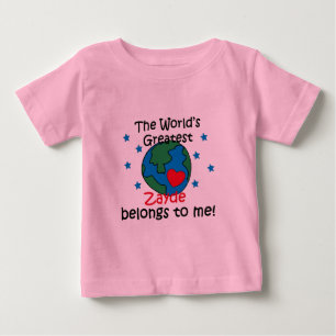 Bestes Zayde gehört mir Baby T-shirt