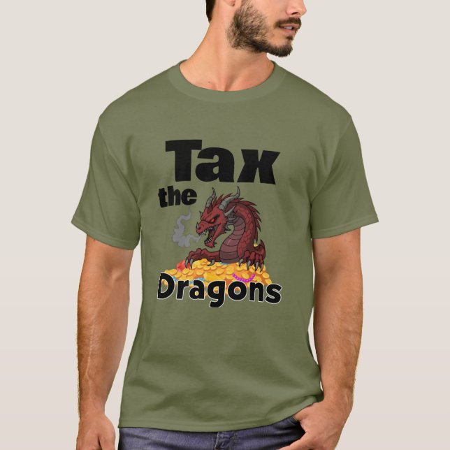 Besteuert die Reichen T-Shirt (Vorderseite)