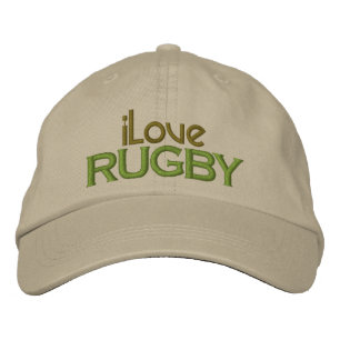 bestickt in Liebe Rugby Cap Bestickte Baseballkappe
