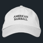 bestickt mit American BASEBALL, bestickt mit CAP Bestickte Baseballkappe<br><div class="desc">bestickt mit American BASEBALL,  bestickt mit CAP, </div>