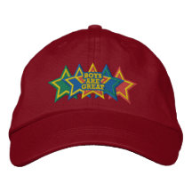bestickt mit "Vater Hat"