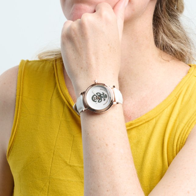 Bestickte Artikel Armbanduhr (Handgelenk)