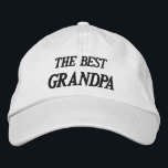bestickte Baseball-Cap The BEST GRANDPA Baseballkappe<br><div class="desc">bestickte Baseball-Kappe DIE BESTE GRANDPA KÖNNEN SIE SCHREIBEN,  WAS SIE AM BESTEN MÖCHTEN</div>