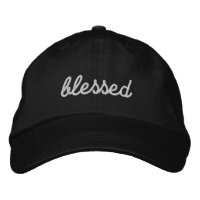 bestickte Baseballkappe