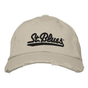 bestickte, beklemmte Kappe der St. Blues
