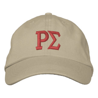 Bestickte Buchstabenmütze Baseballkappe