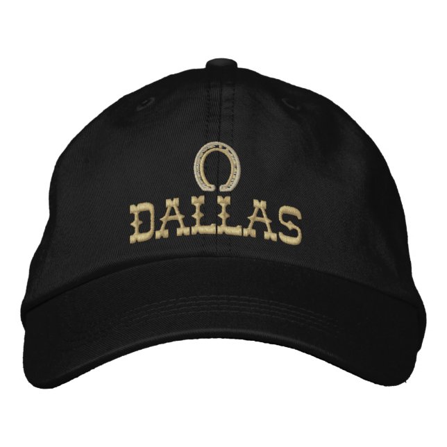 bestickte Dallas Cap Bestickte Kappe (Vorderseite)