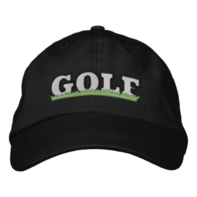 Bestickte GOLF Baseballkappe (Vorderseite)
