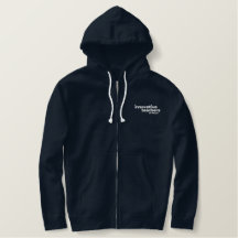 bestickte Hoodie