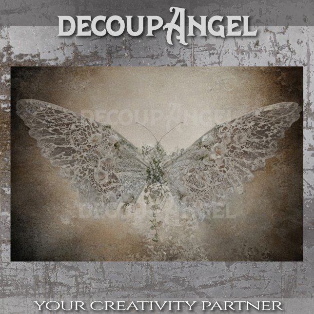 bestickte Schmetterlingstextur Seidenpapier (Von Creator hochgeladen)