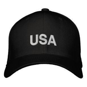 Bestickte USA-Design-Baseballkappe mit verstellbar Baseballkappe