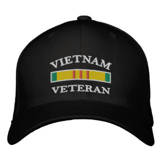 Bestickte Vietnam-Veteranen-Mütze Baseballkappe