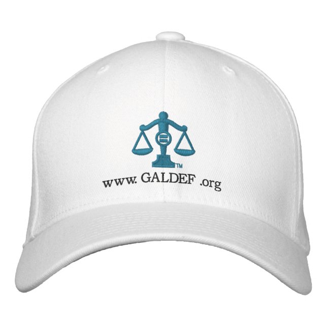 bestickte Wolle FlexFit Cap Bestickte Baseballkappe (Vorderseite)