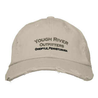 bestickte Yough River Cap Bestickte Baseballkappe