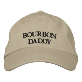 bestickter Hut - BOURBON DADDY